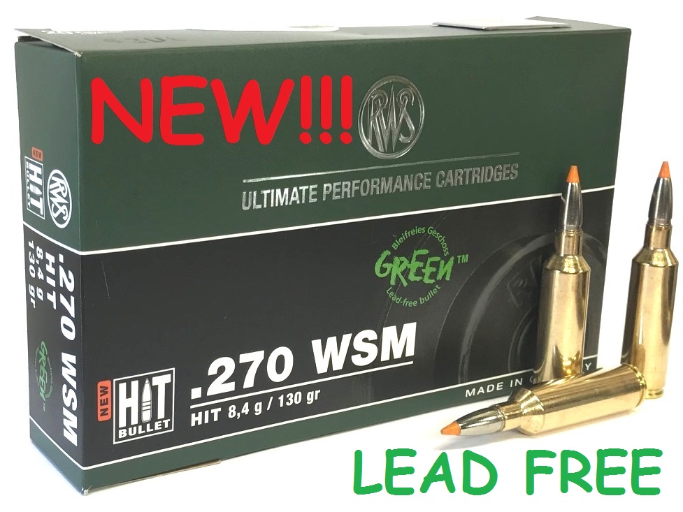 RWS .270 WSM 130 Grain HIT - 2319206